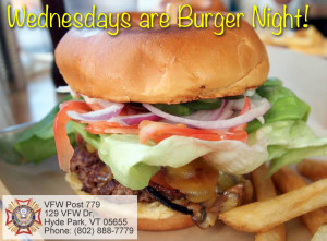 VFW Burger Night