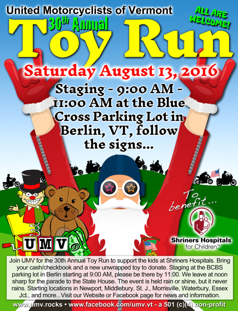 UMV 2016 Toy Run