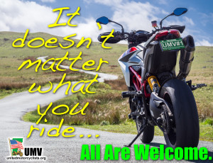 It doesn't matter what you ride...
